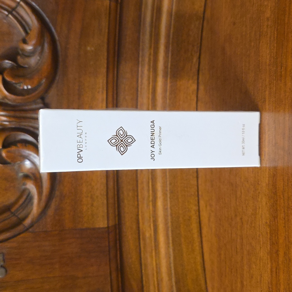 OPV BEAUTY LONDON Joy Adenuga Skin Gold Primer, 1oz--Sealed/NIB
